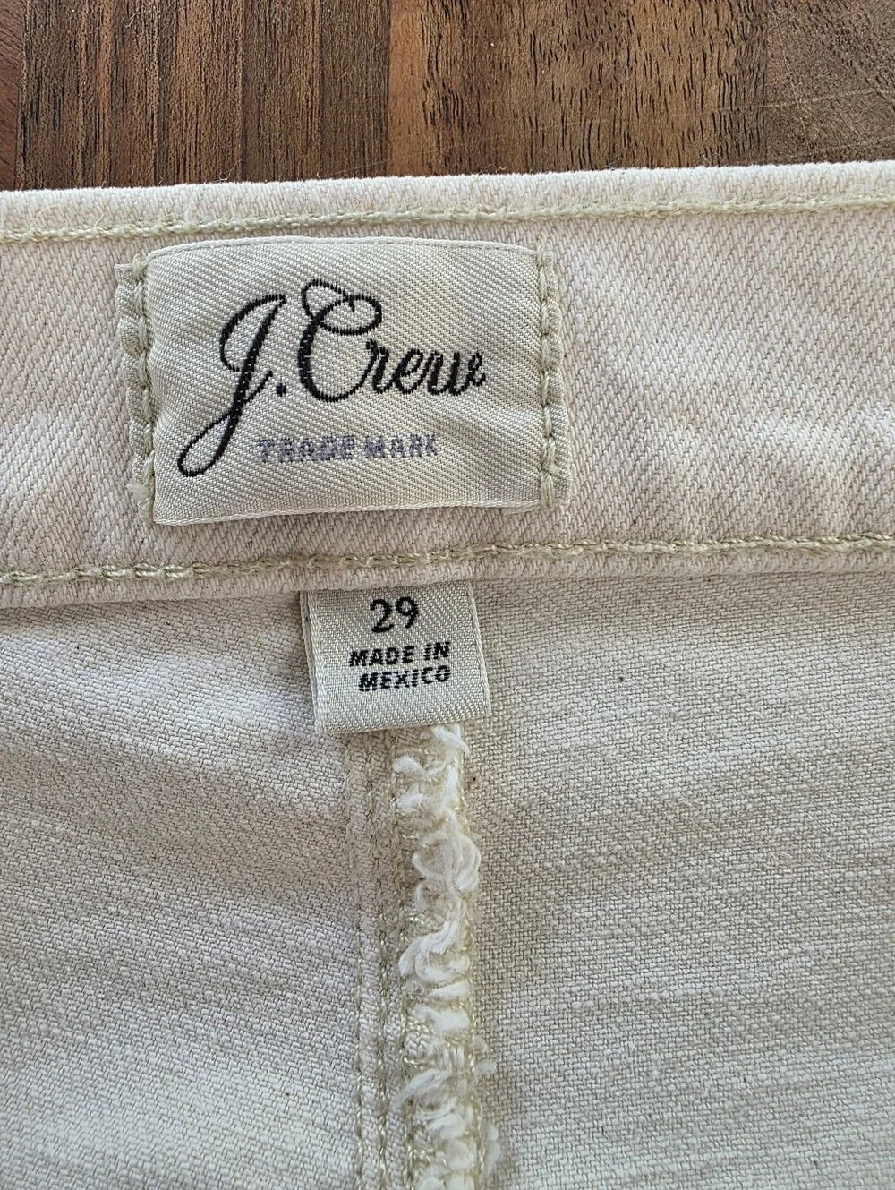 J. Crew soft cream
